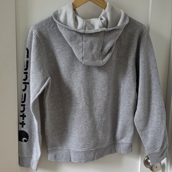 Carhartt Heather Gray Pullover Hoodie - Picture 2 of 3